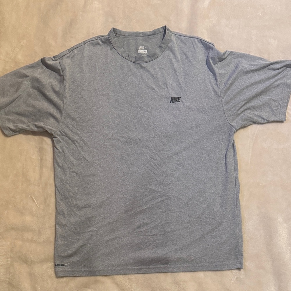 Nike Men's Heather Gray Short Sleeve Tee